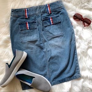 Vintage Marc Jacobs Denim Skirt 10